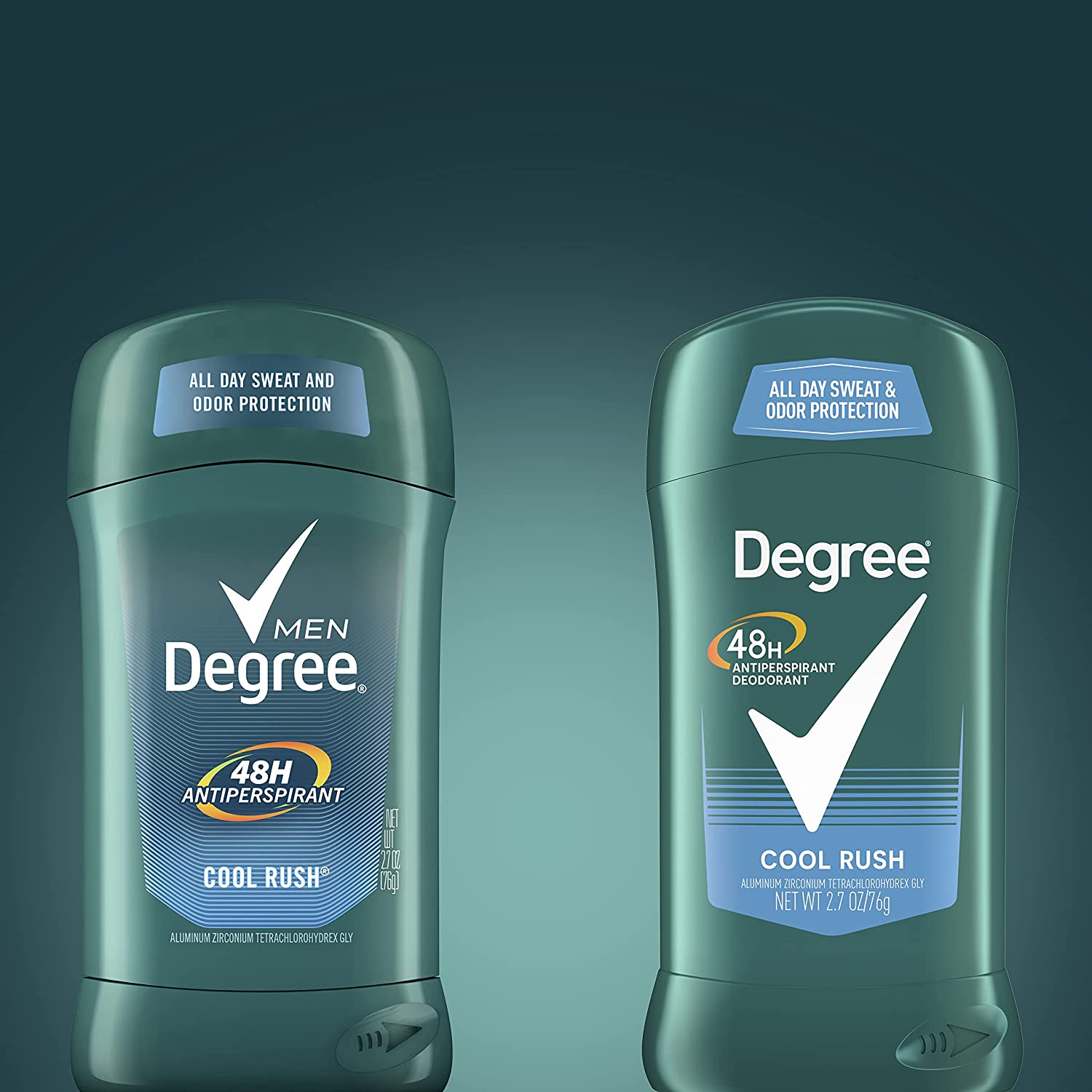 Degree Men Antiperspirant Deodorant 48-Hour Odor Protection Cool Rush Mens Deodorant Stick 2.7 oz, Pack of 6 - Image 11